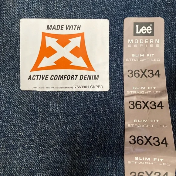 NEW Mens Lee Jeans L252 - Picture 3 of 7